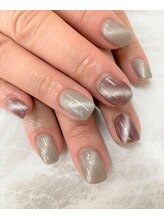 クレアネイル 高崎ウニクス店/マグネットネイル(ギャラクシー)