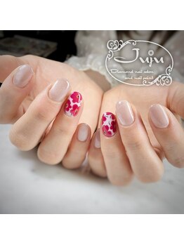 ジュジュ(Juju)/北欧ネイル　マリメッコ