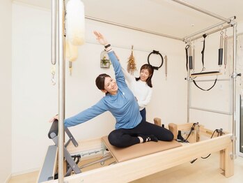 トロン 前橋六供町店(tronc)の写真/【姿勢調整×マシンピラティス★】リフォーマーなど専用マシン使用のパーソナルセッション