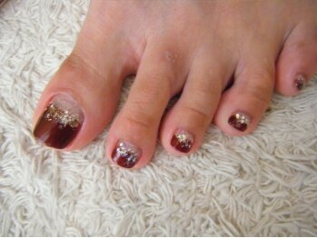 アンフィトリーテー/新規フットアート4本+6本1980円