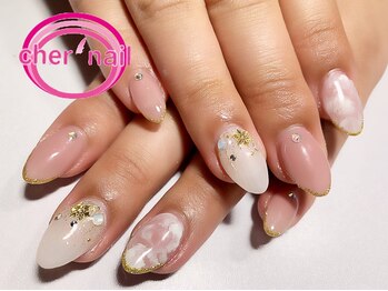 シェル ネイル(Cher nail)/【Cher nail】