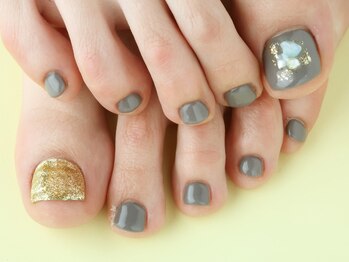 フラッシュネイル フレンテ西宮店/フット☆デザインコ-ス