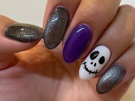 ハロウィンネイル