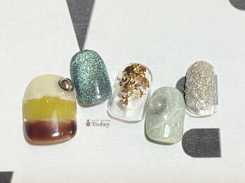 ネイルサロン トゥデイ 心斎橋店(Today)/volume art ¥10300→¥6800