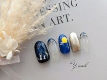 ワイネイル(Y.nail)/秋のお月見デザイン