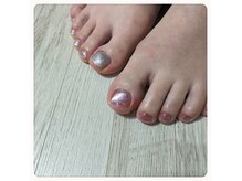 ミーナネイル(MNnail)の雰囲気（フットネイル！）