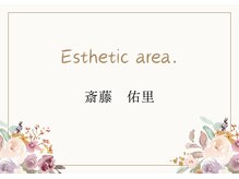 エリア(area.)/エステ【来店時の流れ】