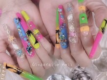 シンデレラネイル(CINDERELLA NAIL)/【スカルプ長さだしネイル】