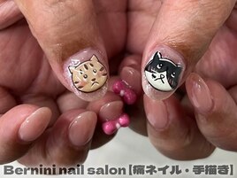 秋葉原ネイル/手描きネイル/銀座