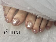 エルマ(eluma.)/艶々フットネイル