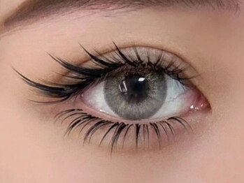 アオイ アイアンドネイル 新宿店の写真/＜話題の猫系ワンホン＞あなたの目元をトレンドのワンホンマツエクで彩り、ミステリアスさを引き出します♪
