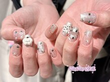 モモネイル(MOMO nail)/犬モールド，海外風