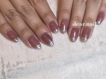 ディアネイル(dear.nail)/ラメフレンチ☆