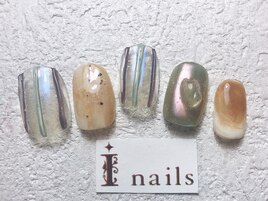 ニュアンスストライプ￥8200