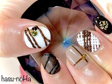 ハスノハ(hasu-noHa)/★チョコレート紗々ネイル★