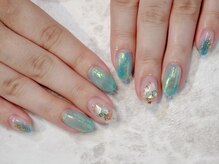 ラルネイル 大宮(Lull. nail)/＃オーロラ＃シェル