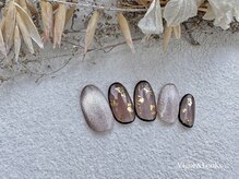 ヴィガー アンド ルックス 白金 目黒(Vigor&Looks)/マグネット　金箔　囲みネイル