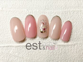 エストラッシュアンドネイル 銀座店(est lash&nail)/ブーケネイル