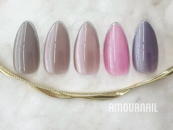 アムールネイル 新宿西口店(Amour Nail)/ぷるマグ×フレンチ