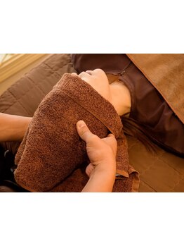 ヘッドスパで癒されたい