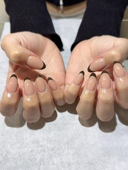 コウメ(KOUME)/バーチャルフレンチネイル