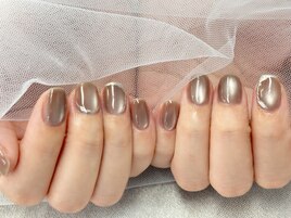 マグネットにワンポイントミラー