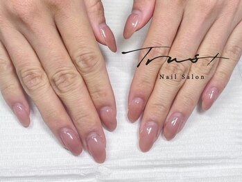 トラストネイル 佐野店(TRUST Nail)/うる艶ワンカラーもぴったり♪
