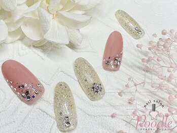 プードル(Poodle)/プラチナデザイン