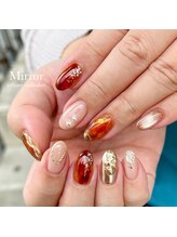 ミラー(Mirror)/べっ甲デザイン☆