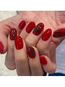 ビューティマーケット アングゥ(BEAUTY MARKET ungu)/チェックネイル