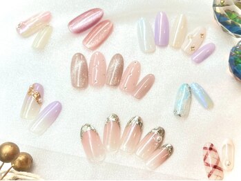 エコモマイ(e Komo mai)の写真/【初回¥6000～】【シンプルデザイン定額¥6980～】季節やトレンドに合わせた上品シンプルなデザインが人気♪