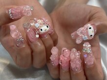 リグナル リット(Lignal.liit)/クリアピンクネイル