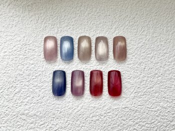 ルアナ(Luana)の写真/シンプルだと物足りない方におすすめ☆マグネットジェル40色,ワンカラ-は200色以上からお選びいただけます!