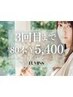 <立川店3回まで利用可☆>LEDフラットラッシュ80本+束感コーティング仕上げ