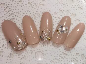 ネイルサロン リリオ(Nail Salon Ririo)/ホロフラワーネイル