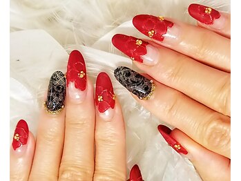 ぬりかけ☆フラワーフレンチ