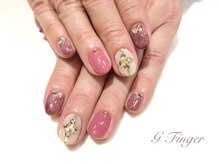 ジー フィンガー 千葉店(G)/華やかゴージャスネイル☆