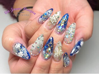 アン ジョーヌドラゴ/【ロング】ゴテゴテネイル