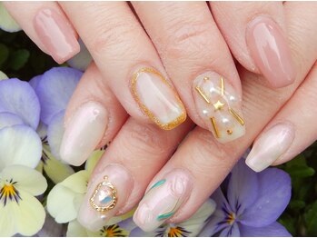 フラッシュネイル SORIO宝塚店/除去付デザイン定額コ-ス◇