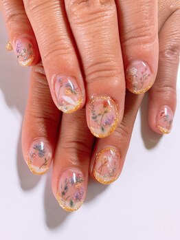 グラマラス アンジェアイ 国分寺店(glamourous/ange eye)/小花ネイル