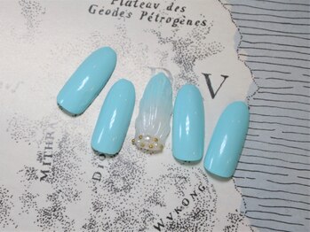 ノブレス 赤坂店(Noblesse)/シェル 夏ネイル