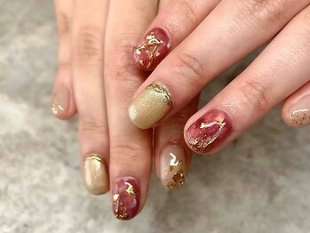レディエントネイルズ(RADIANT Nails)/うるぷるブドウネイル