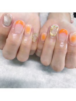 リコリサイア(ricco risaia)/オレンジ×ゴールド