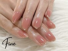ファイン(Fine)の雰囲気（オフィスでも浮かないシンプルだけどこだわりのネイル♪）