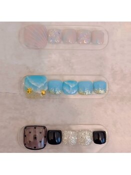 瑠璃(RURI)/フットイチオシデザイン