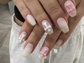 グロウ ネイル(GLOW×NAIL)/Art by RIHO