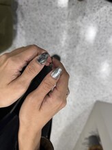 モツヲネイル(motsu.O! NAIL)/メタリック×マットマーブル