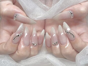 モカ 心斎橋(moca by Lee)/【Aina】チークネイル