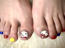アミュリー ネイル アトリエ(Amury nail atelier)/キティ 持ち込み キャラ