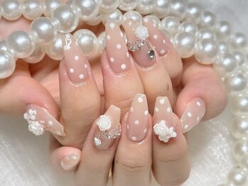 冬ネイル、持ち込みデザイン